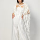 Fallen Angel Textile Sculpture White