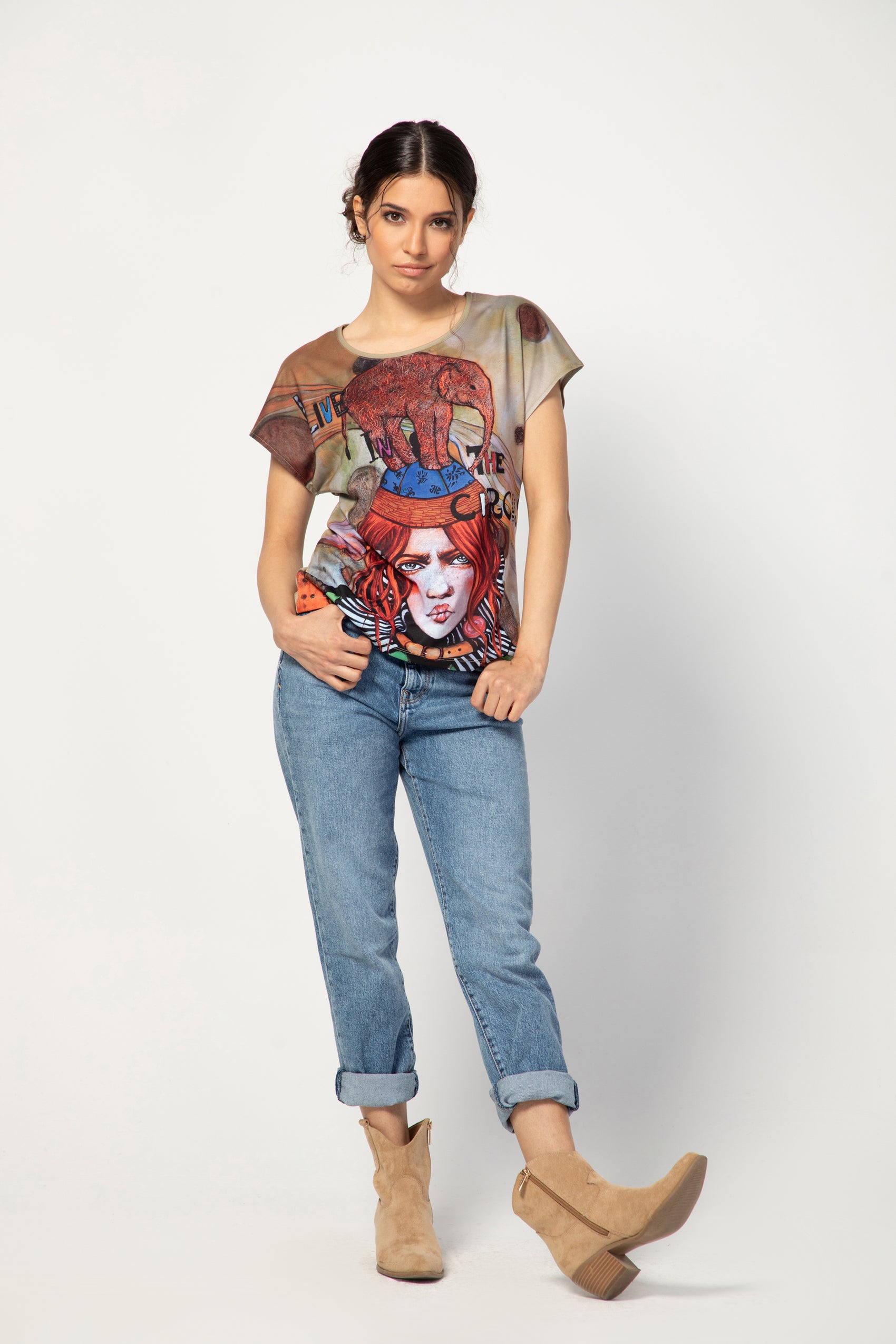 T-Shirt "Live in the Circus"